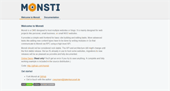 Desktop Screenshot of monsti.org